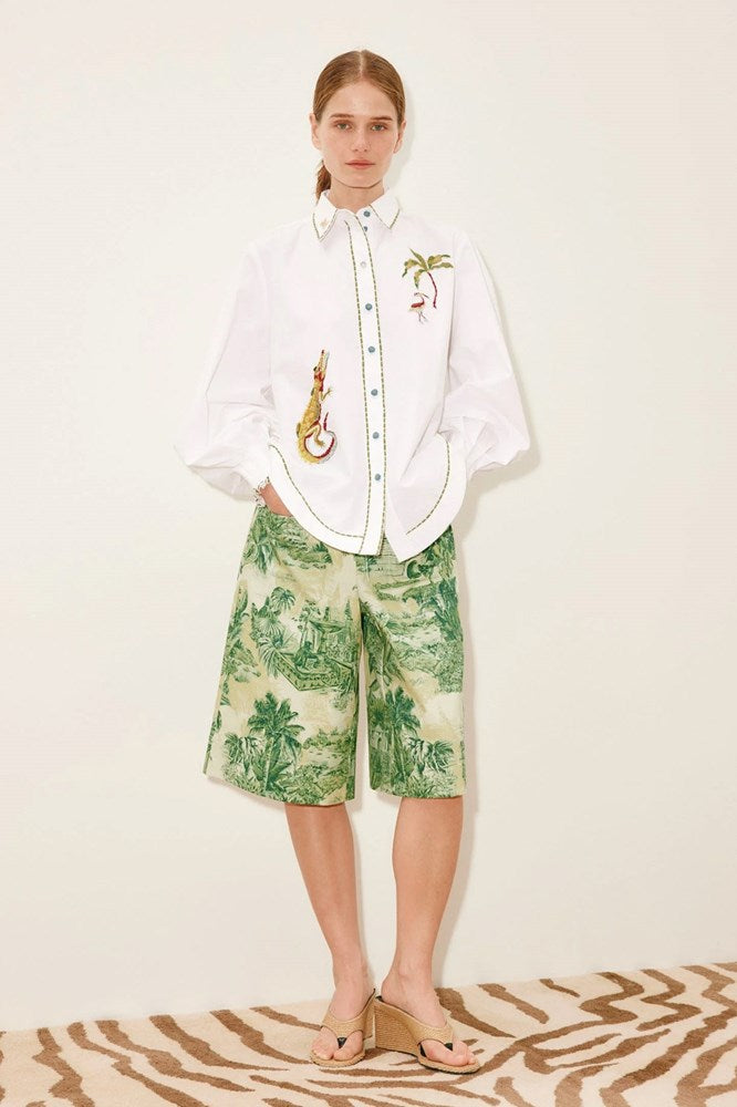 Camelia Embellished shirt - Alemais