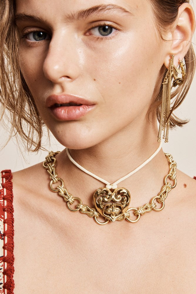 Django Heart Pendant Necklace - Alemais