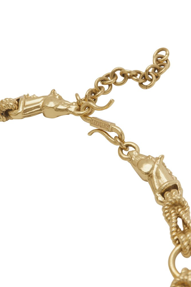 Django Rope Chain & Horse Necklace - Alemais