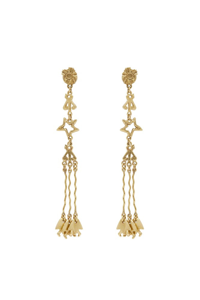 Jem Sun Dancer Drop Earrings - Alemais