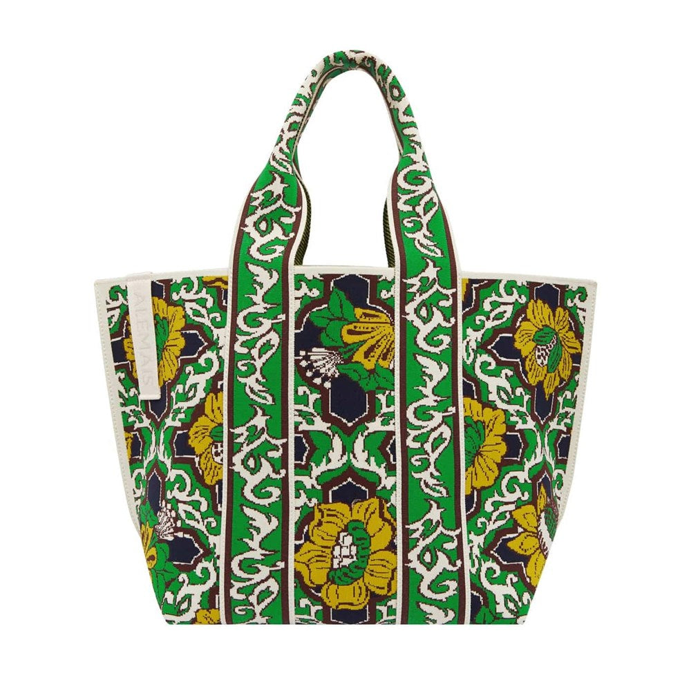 Liana Jacquard Maxi Tote - Alemais