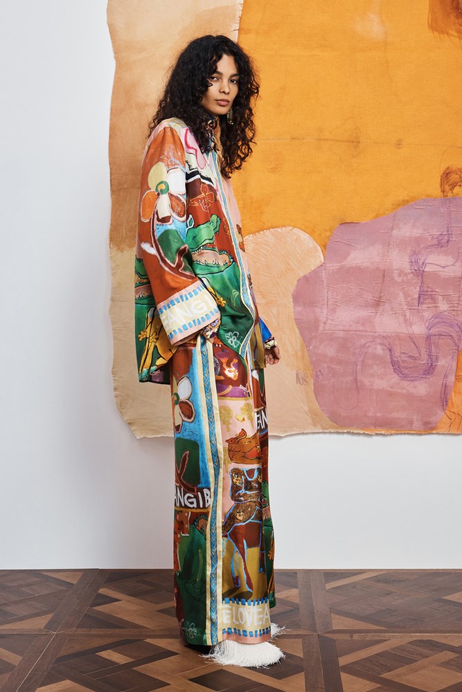 Mlak Silk Pant - Alemais