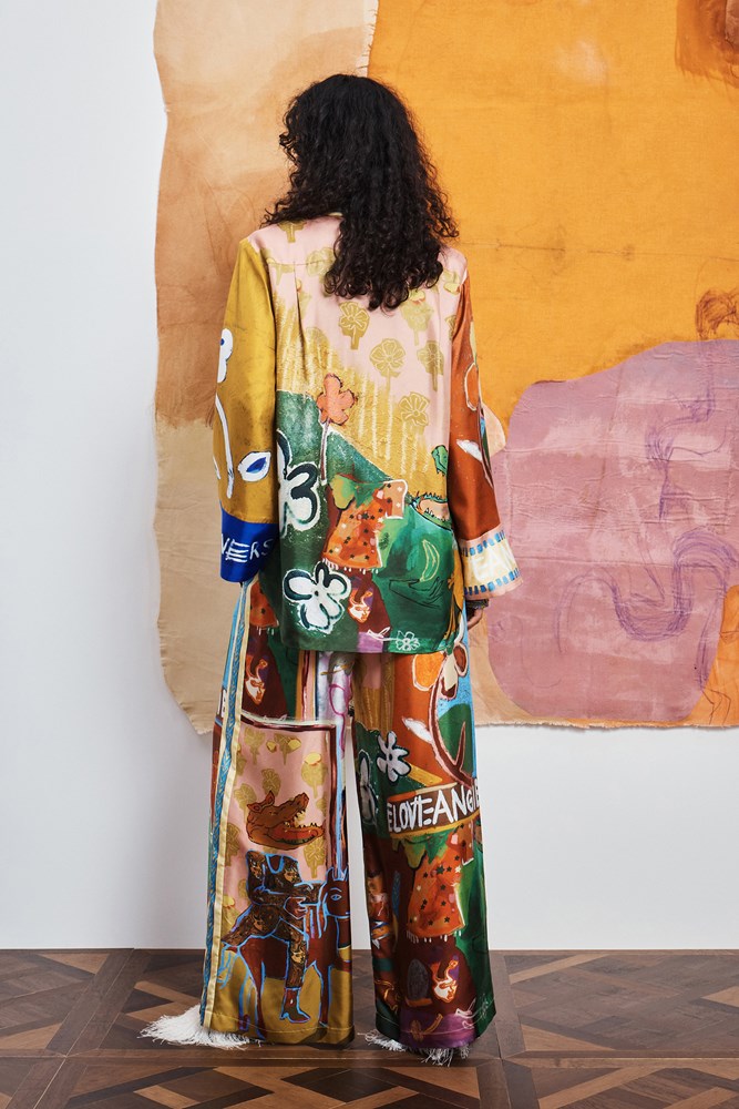 Mlak Silk Pant - Alemais
