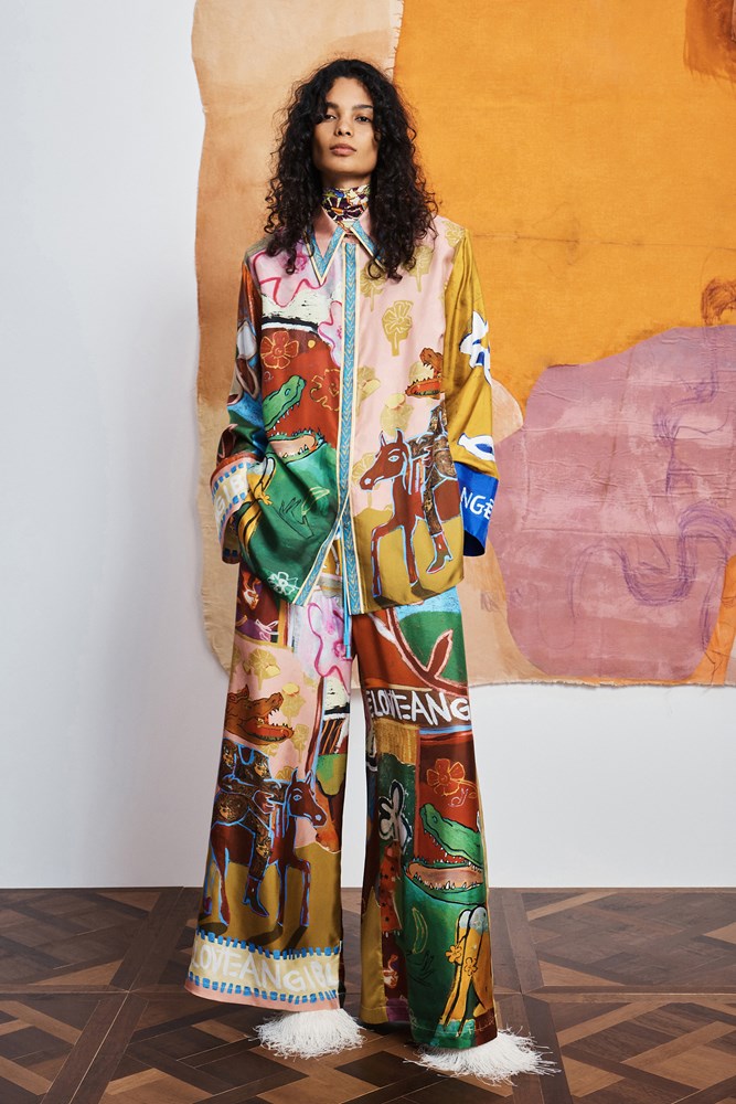 Mlak Silk Pant - Alemais