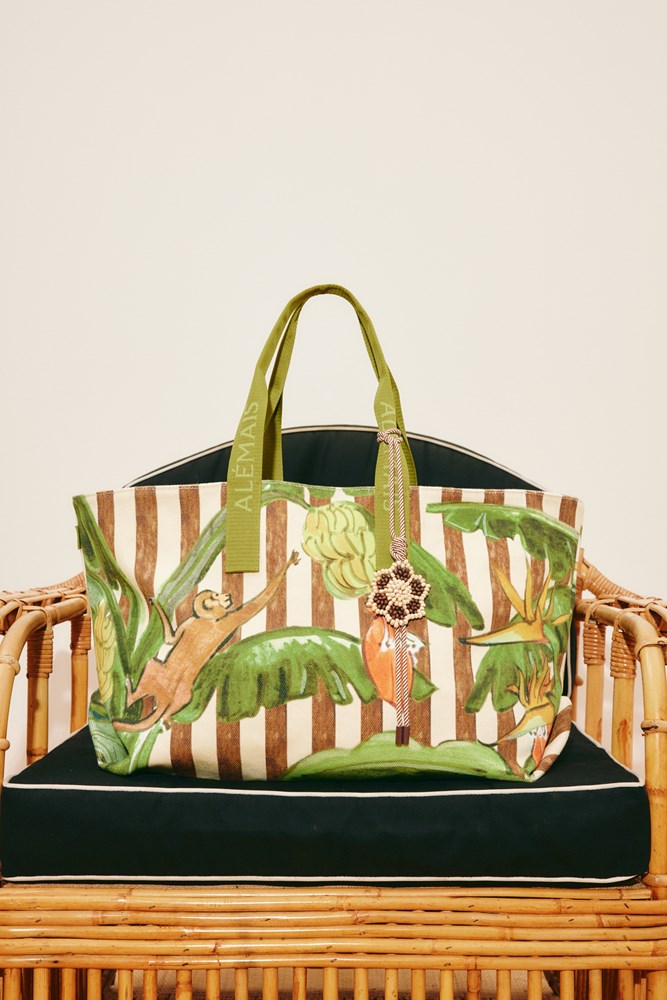 Toucan Tango Canvas Beach Tote - Alemais