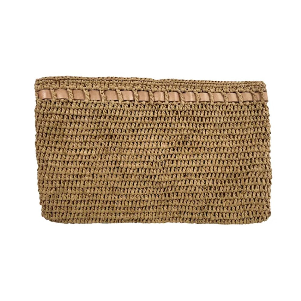 Alica Lace Clutch - Tea