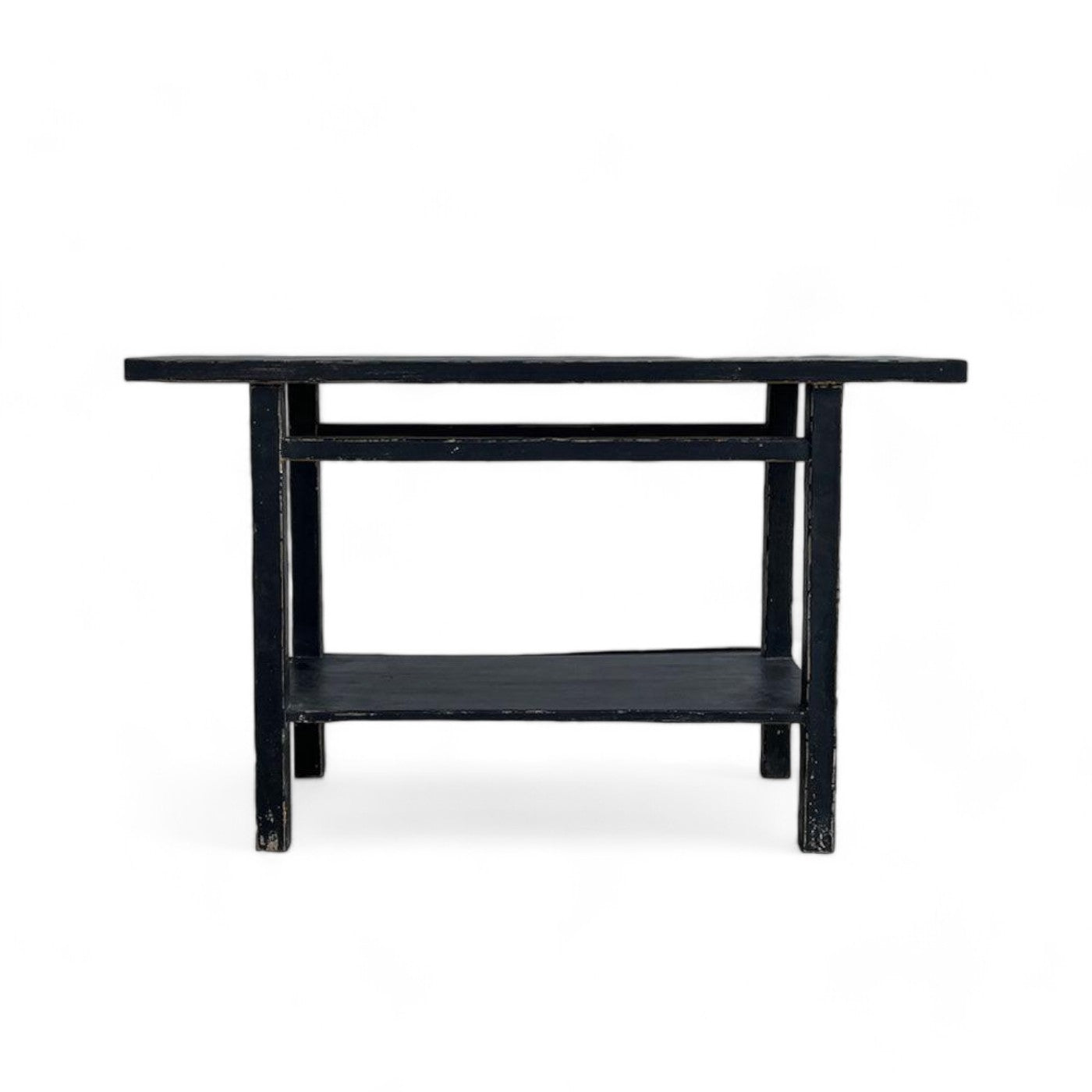 Alter Black Rustic Elm Console Table