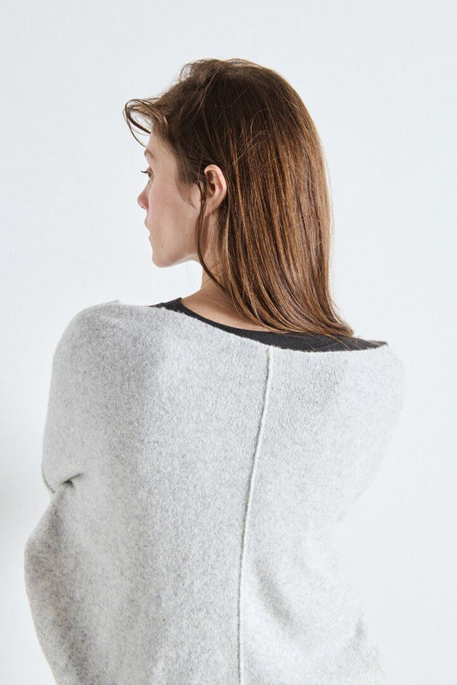 Damsville Jumper - Heather Grey