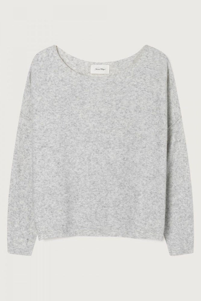 Damsville Jumper - Heather Grey