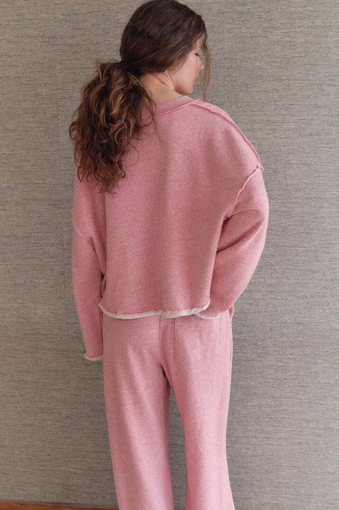 Dantown Sweatshirt - Love At First Sight Melange - American Vintage