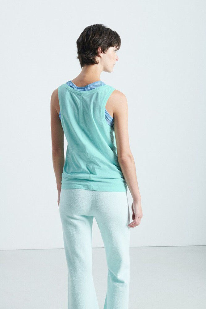 Gamipy Tank Top - Jade - American Vintage