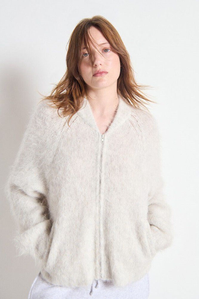 Niby Cardigan - Polar Melange - American Vintage