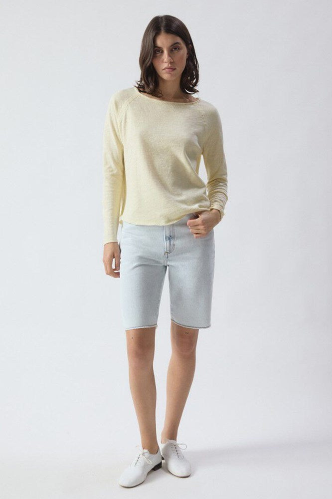 Sonoma Long Sleeve T-Shirt - Vintage Vanilla - American Vintage