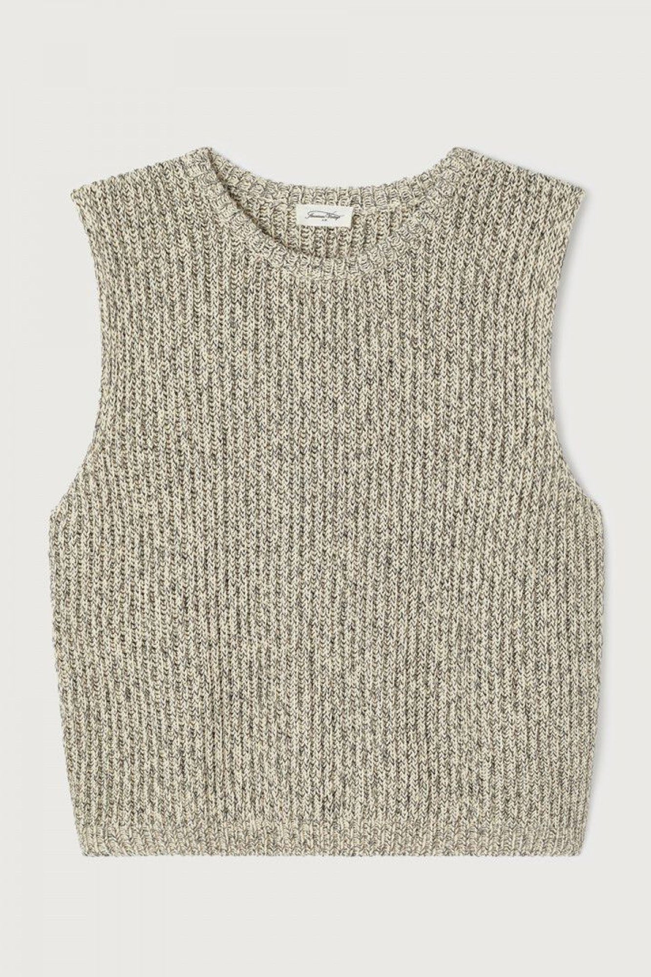 Twily Jumper - Black Mouline Cream - American Vintage
