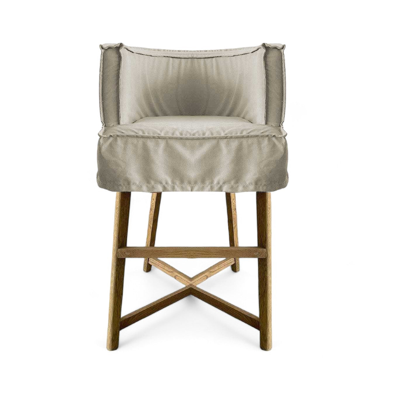 Americana Bar Stool - Sand Canvas