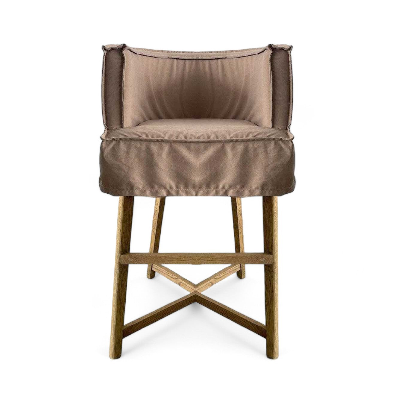 Americana Bar Stool - Taupe Canvas