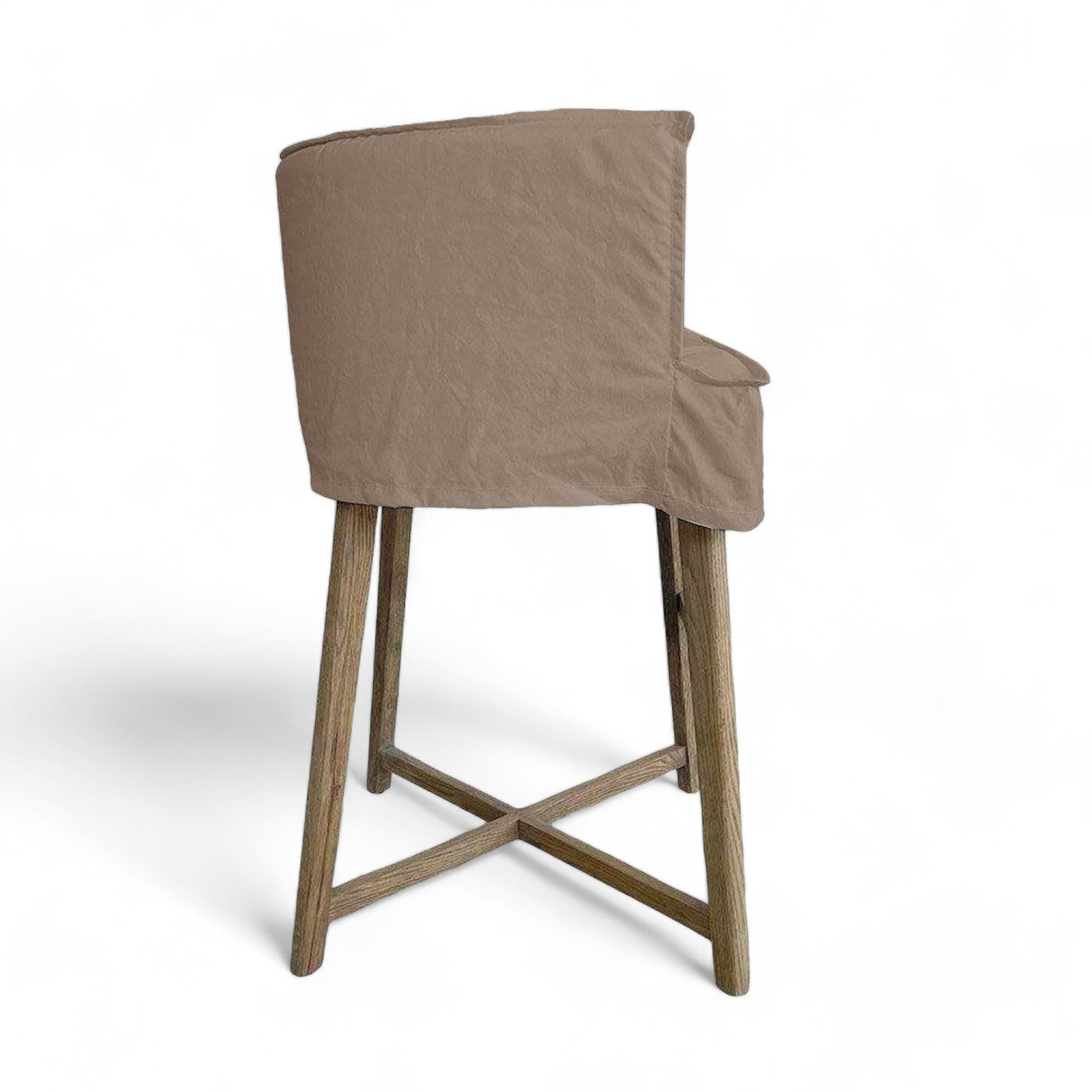 Americana Bar Stool - Taupe Canvas