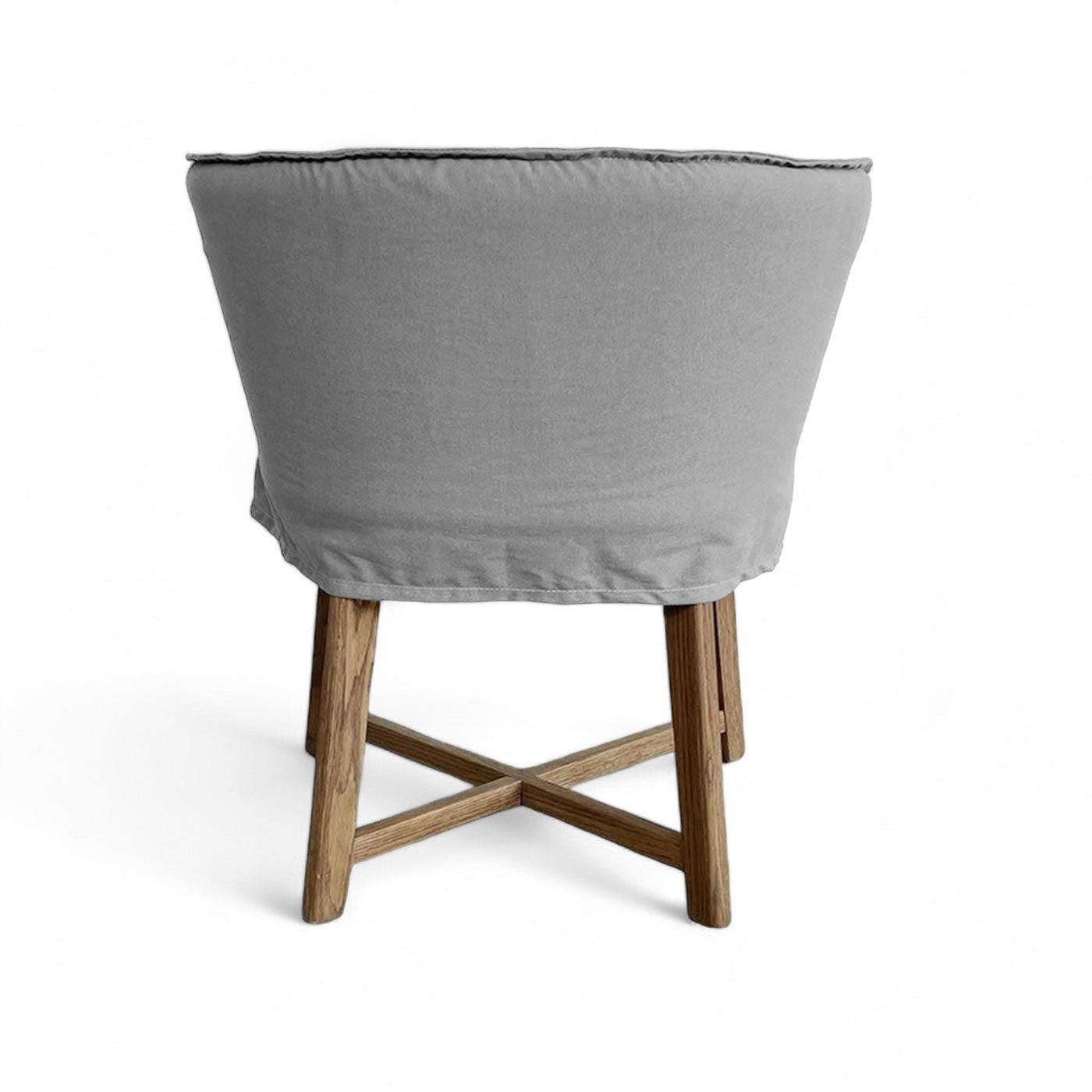 Americana Dining Chair - Light Grey Canvas