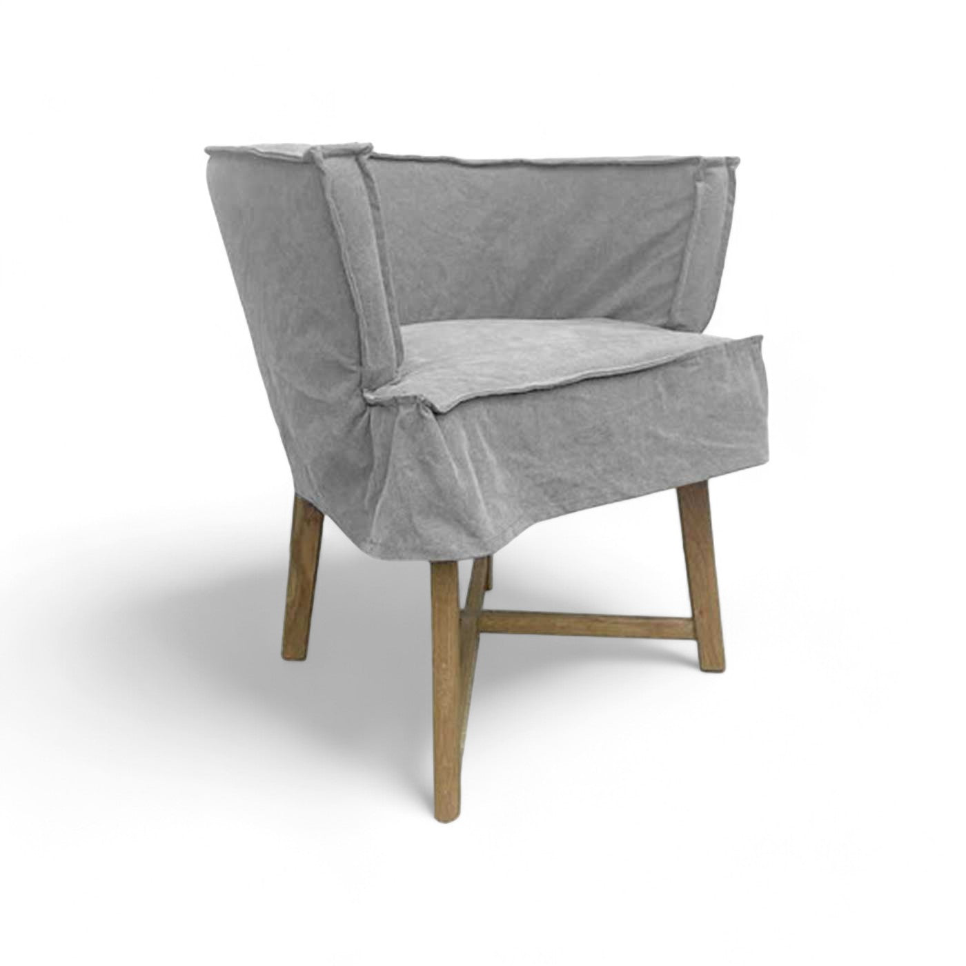 Americana Dining Chair - Light Grey Canvas