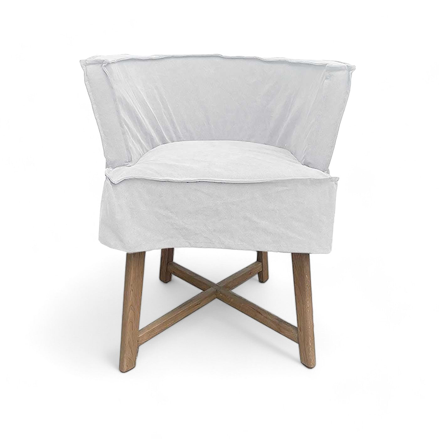 Americana Dining Chair - White Canvas