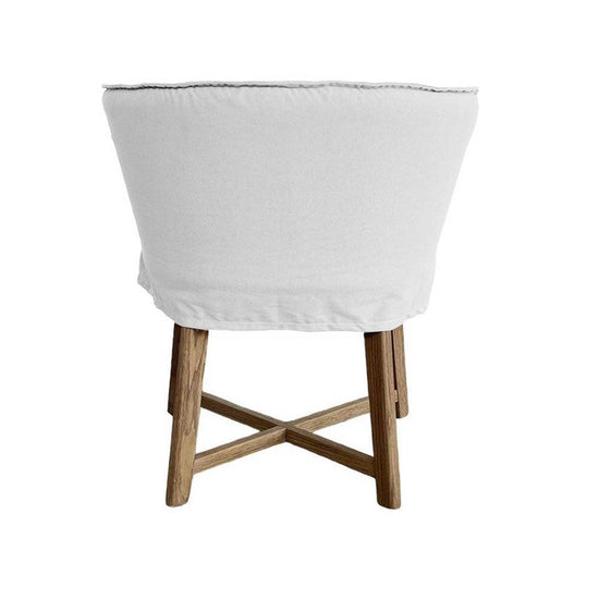 Americana Dining Chair - White Canvas