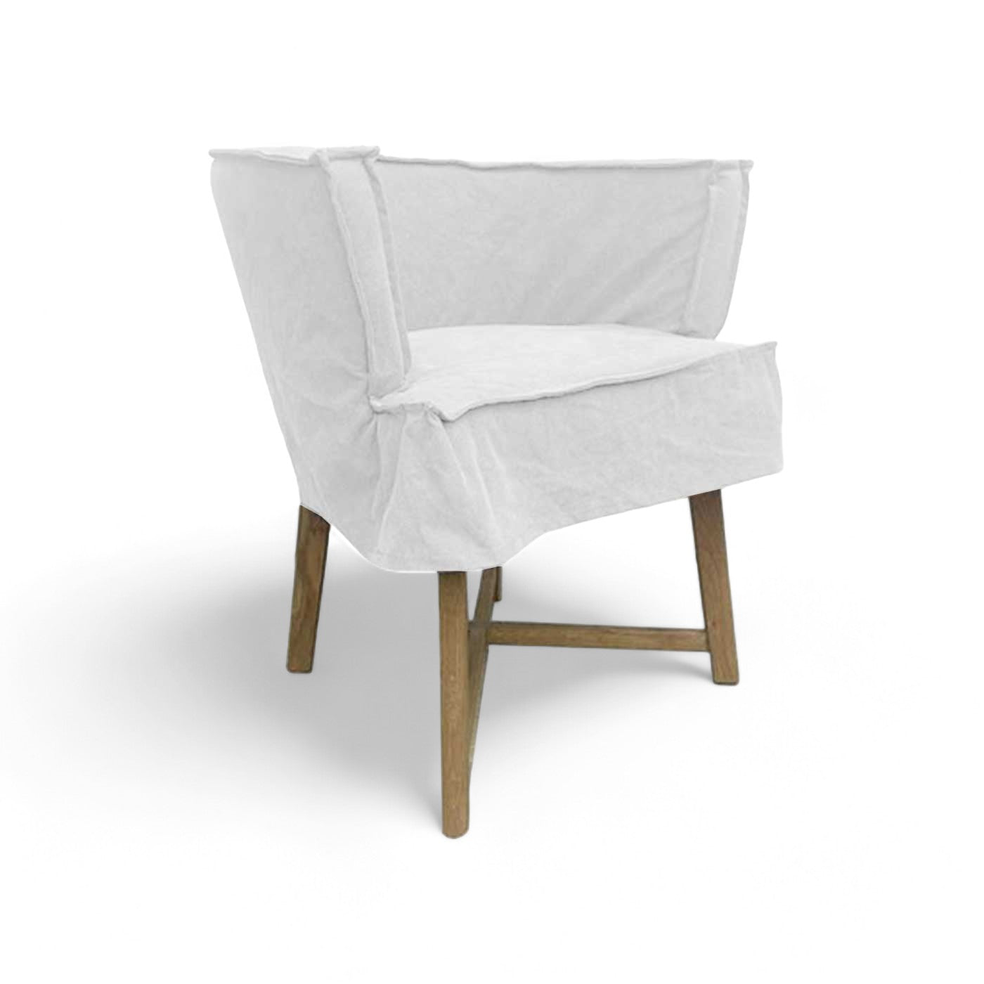 Americana Dining Chair - White Canvas