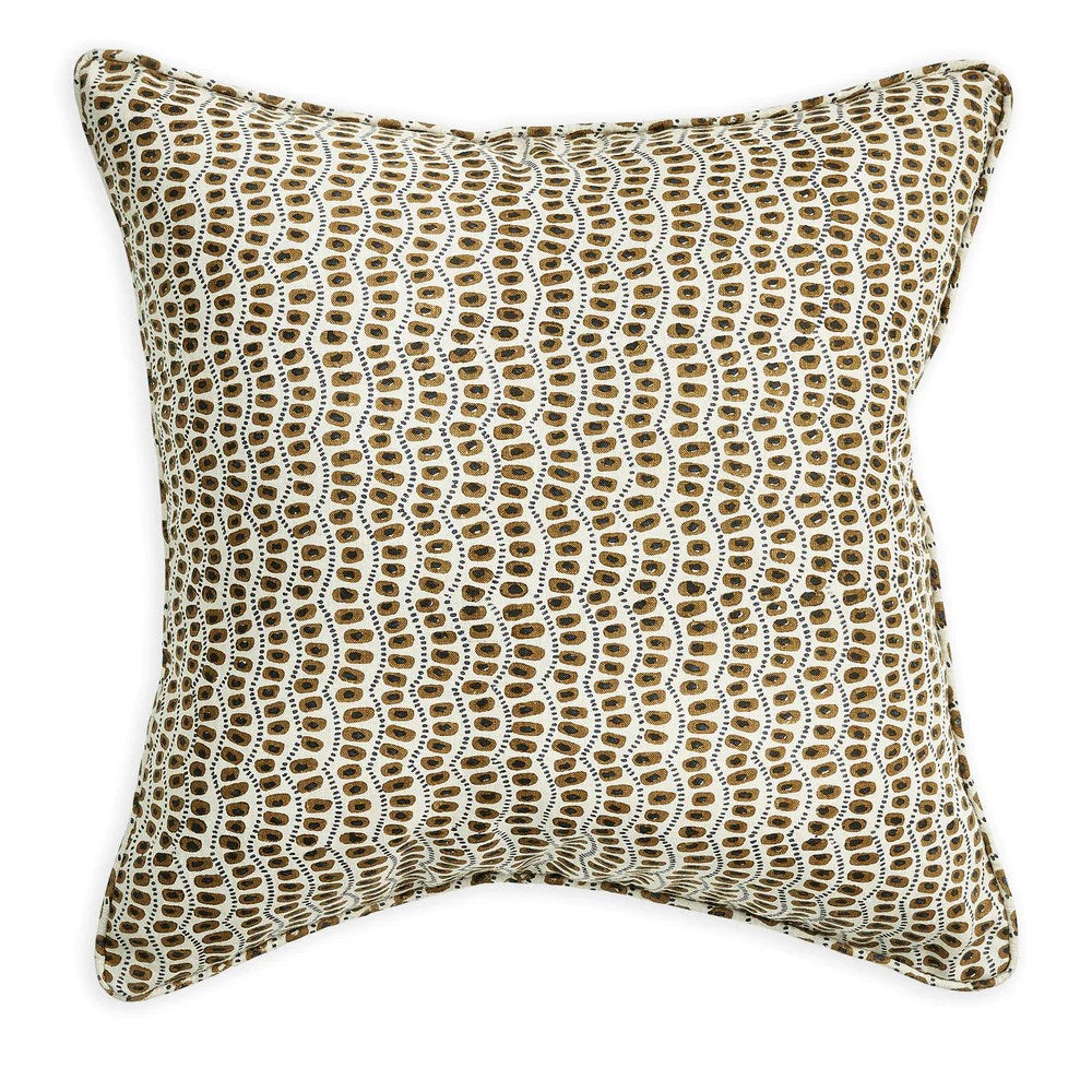 Amulet Tobacco Linen Cushion