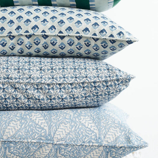 Anatolia Azure Linen Cushion