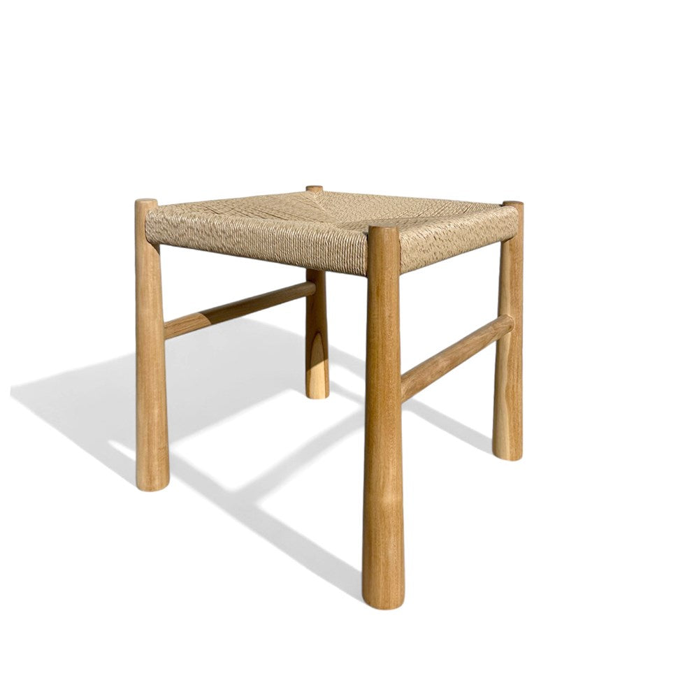 Andora Woven Square Stool