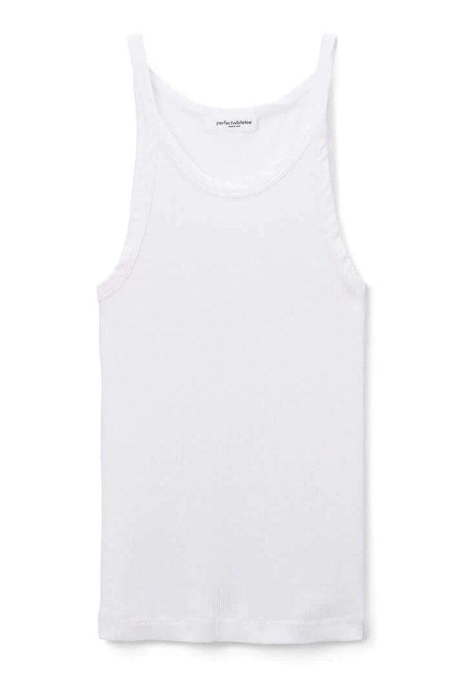 Annie Recycled Tank - White