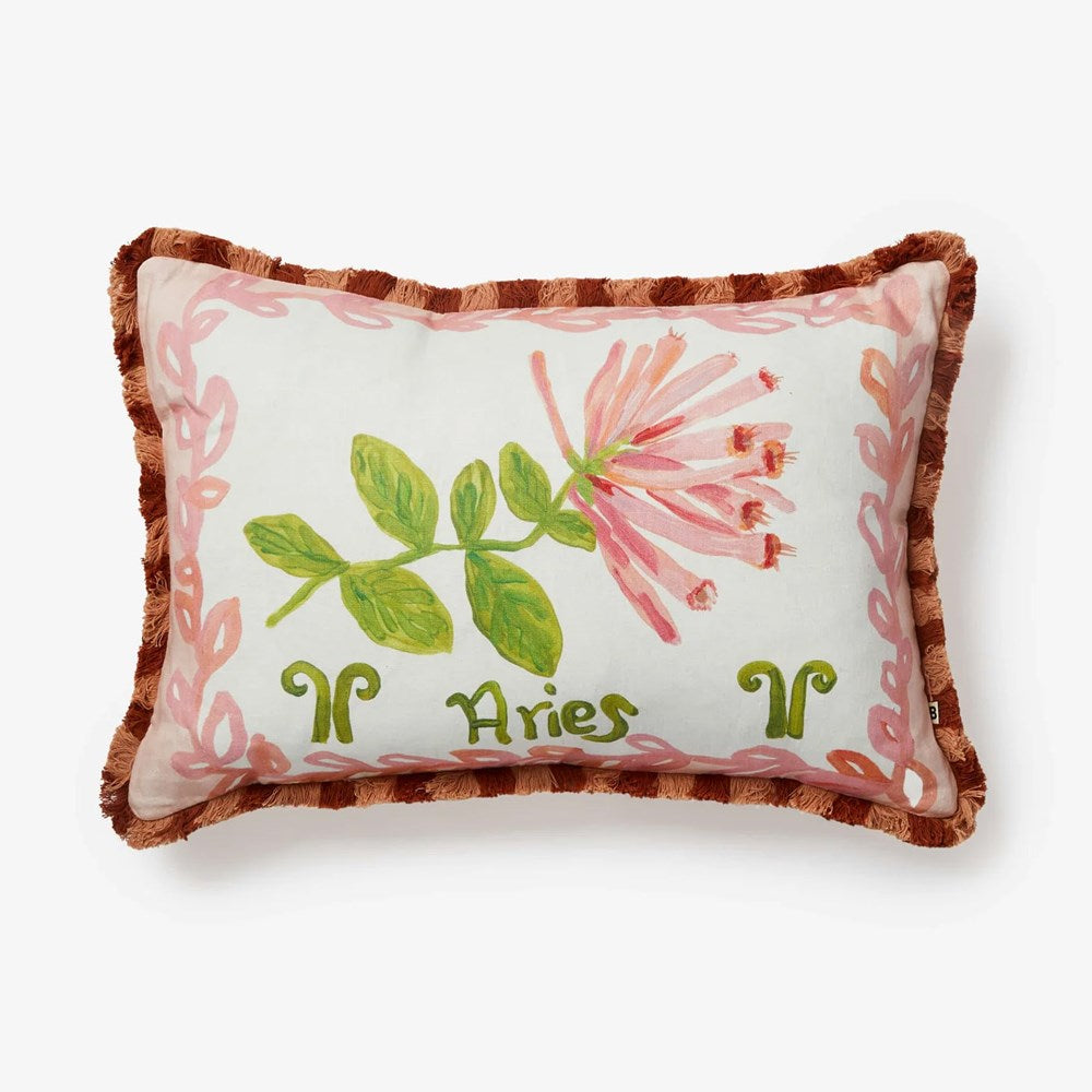 Aries Zodiac Cushion