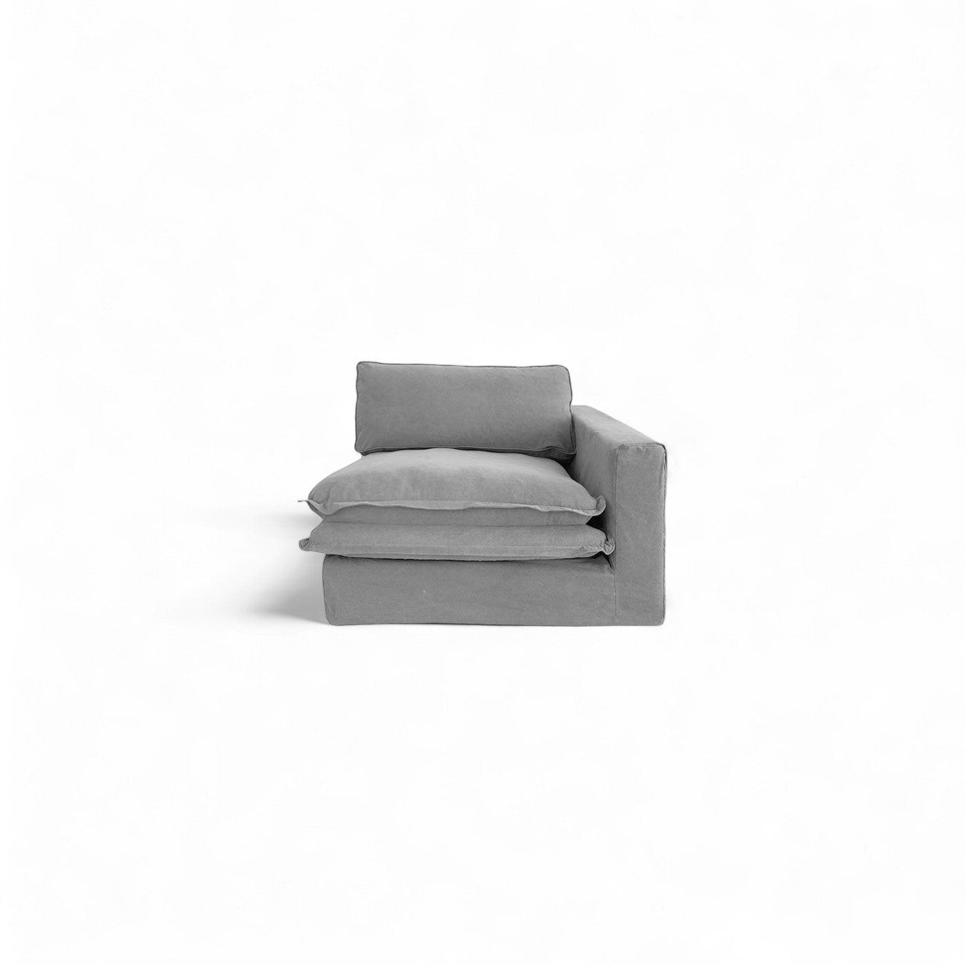 Arizona Modular Sofa - Light Grey Canvas