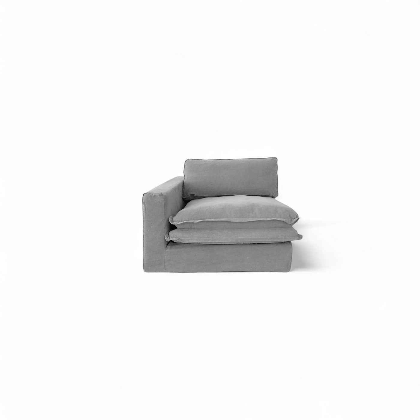 Arizona Modular Sofa - Light Grey Canvas