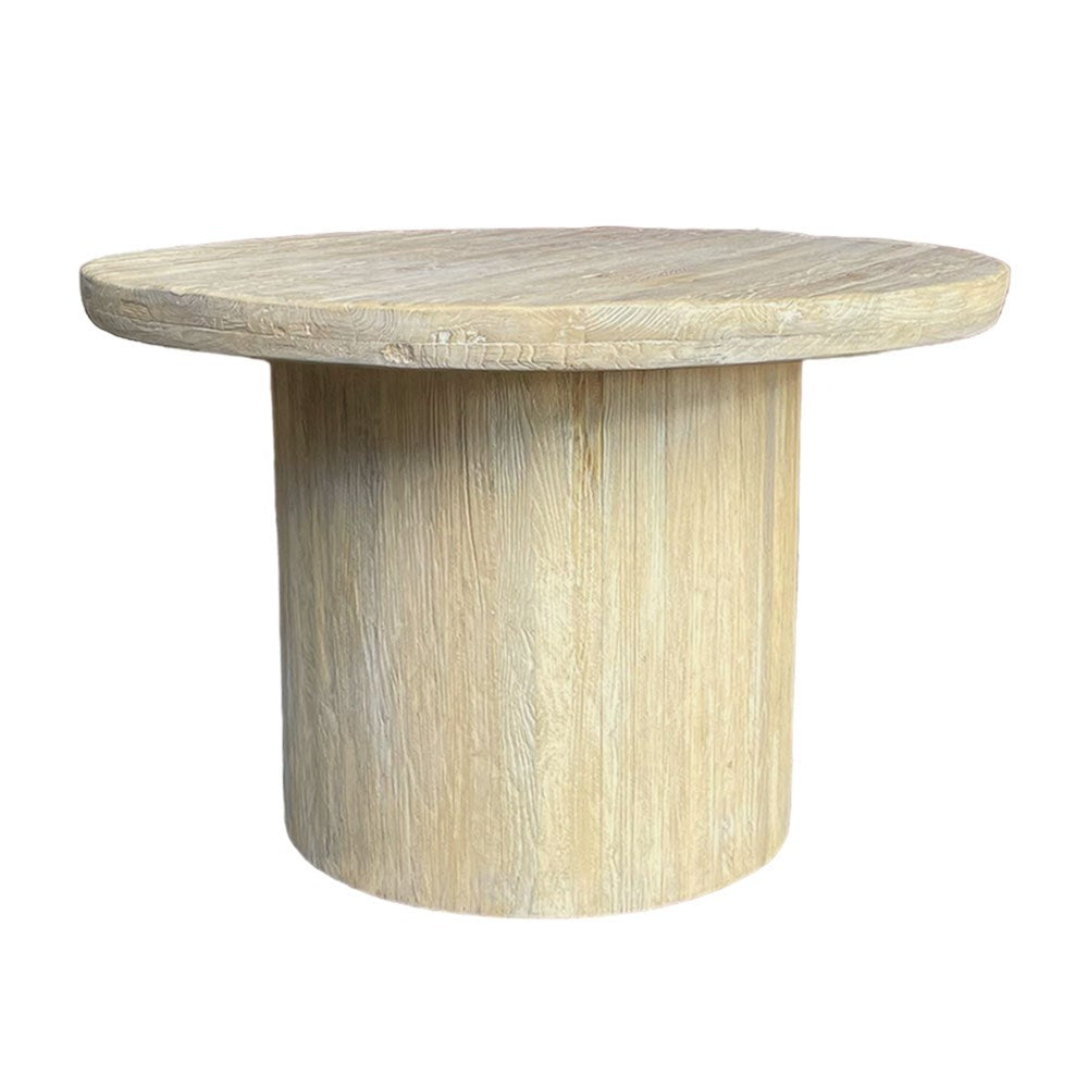 Arlo Round Elm Table
