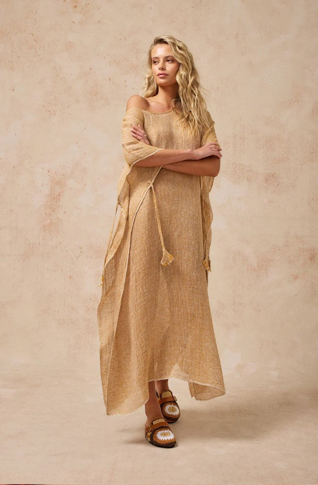 Atrani Dress - Rete Oro