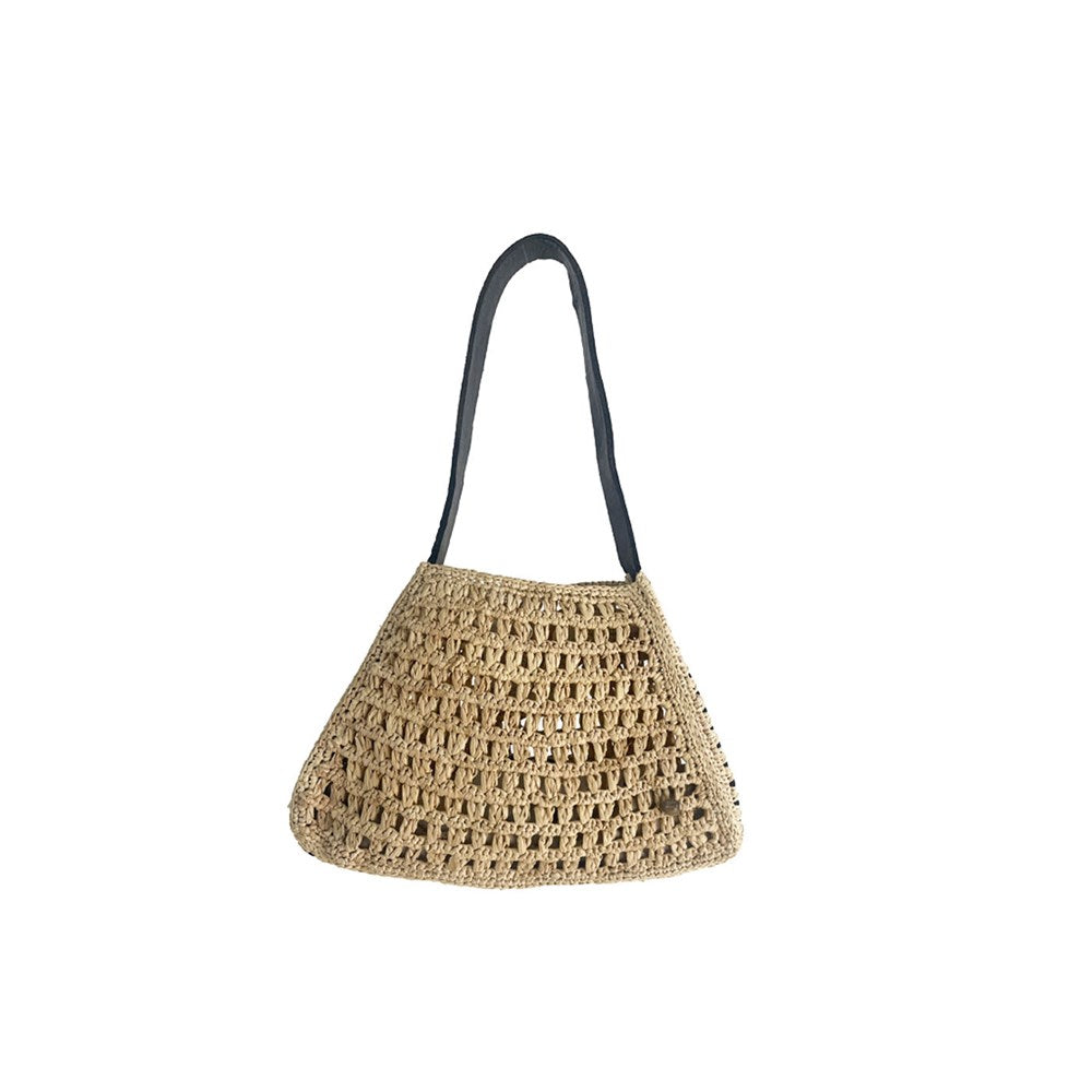 Avo Bag - Natural/Black Leather