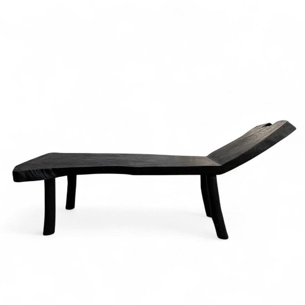 Baneh Dark Antique Timber Bench Seat