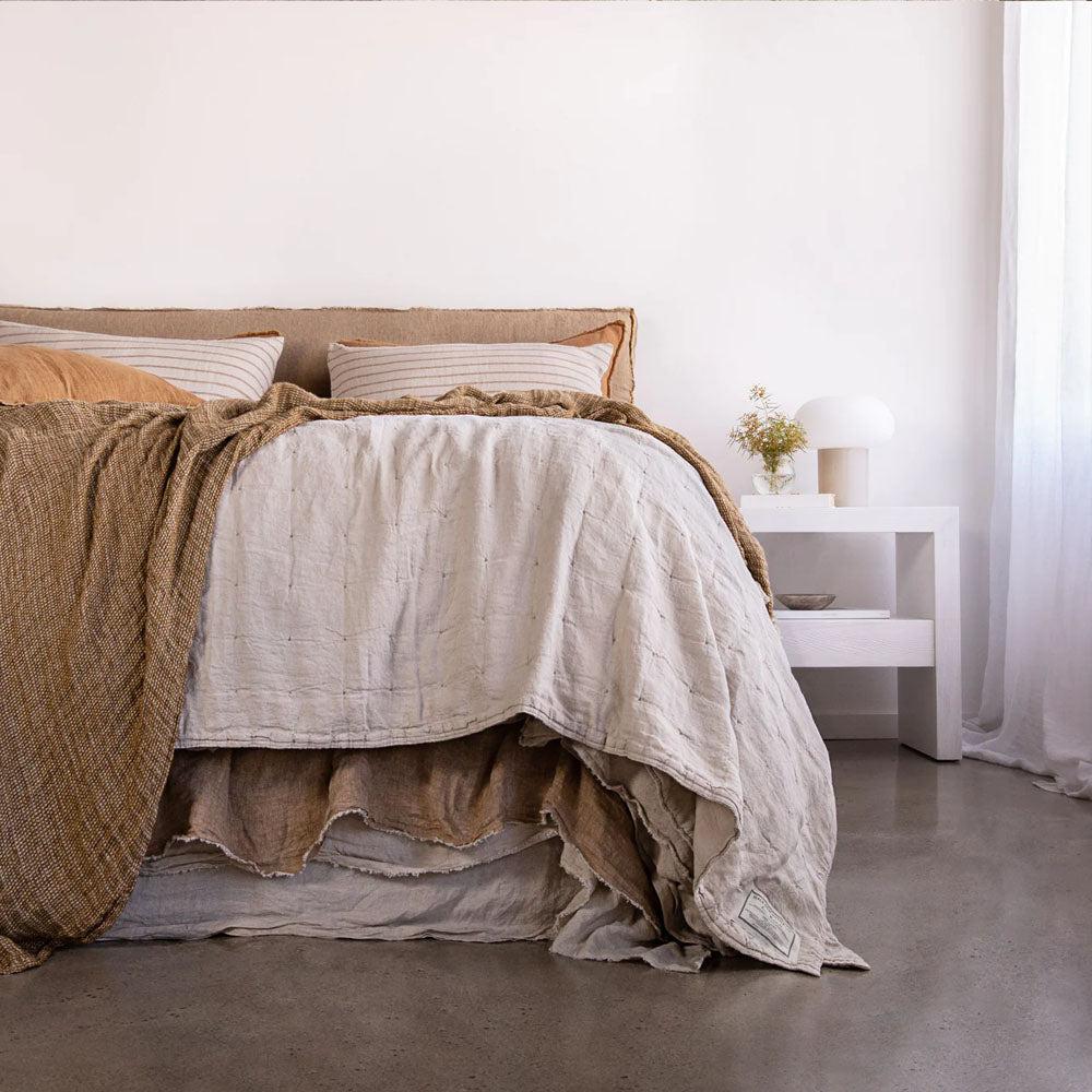 Basix Coverlet - Sable