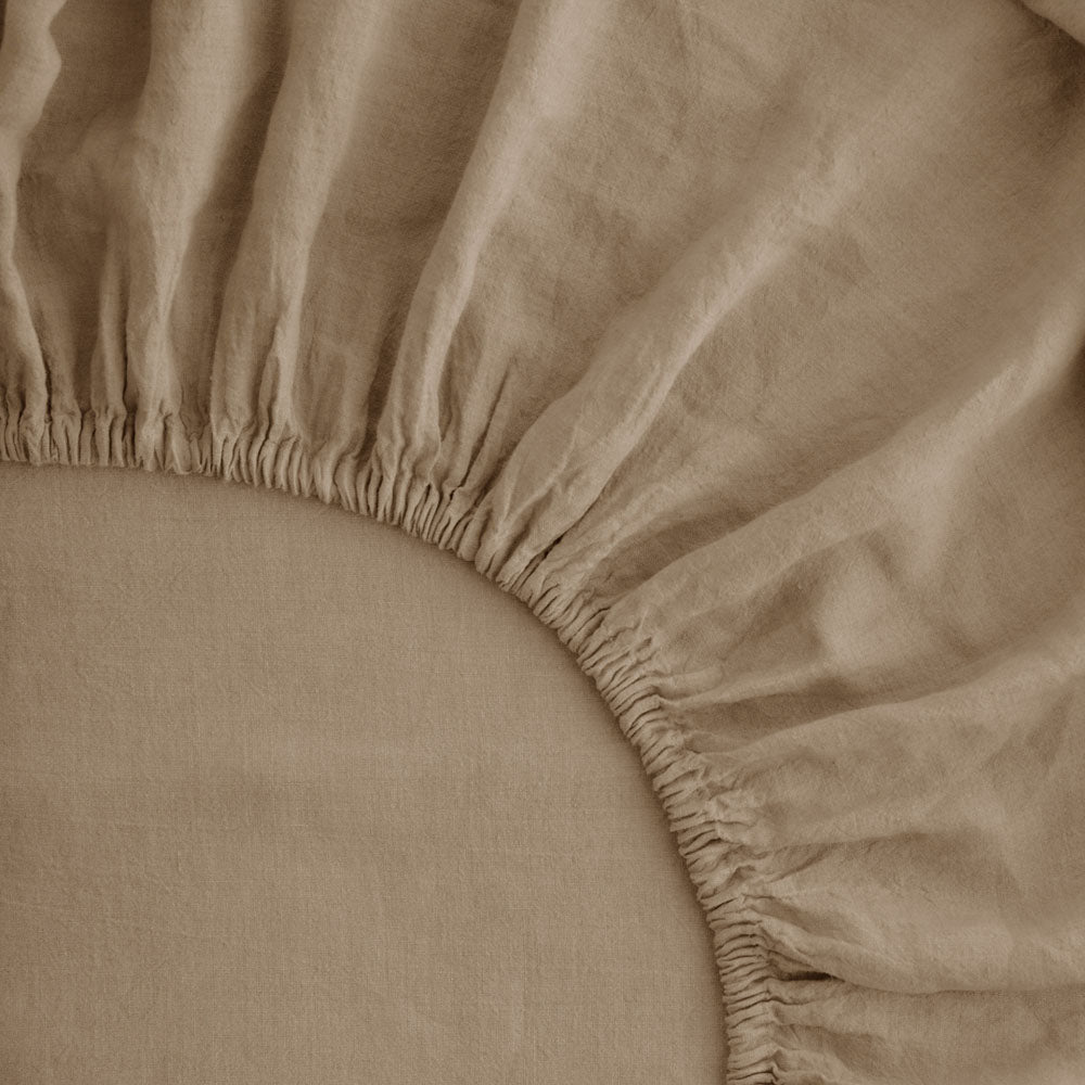 Basix Fitted Sheet - Carmel