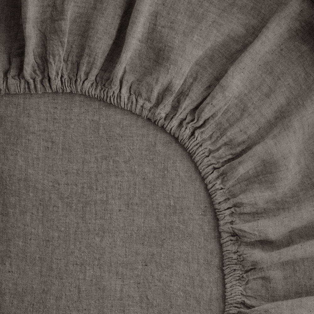 Basix Fitted Sheet - Nox