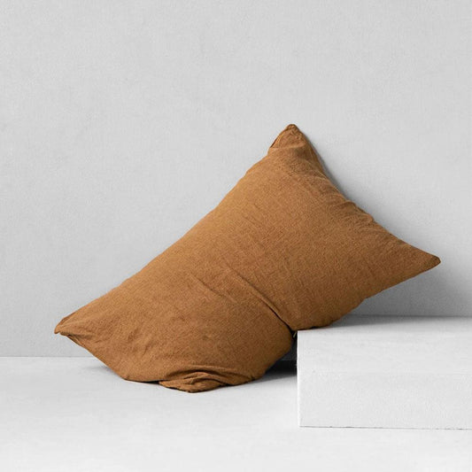 Basix Linen Pillowcase - Russo