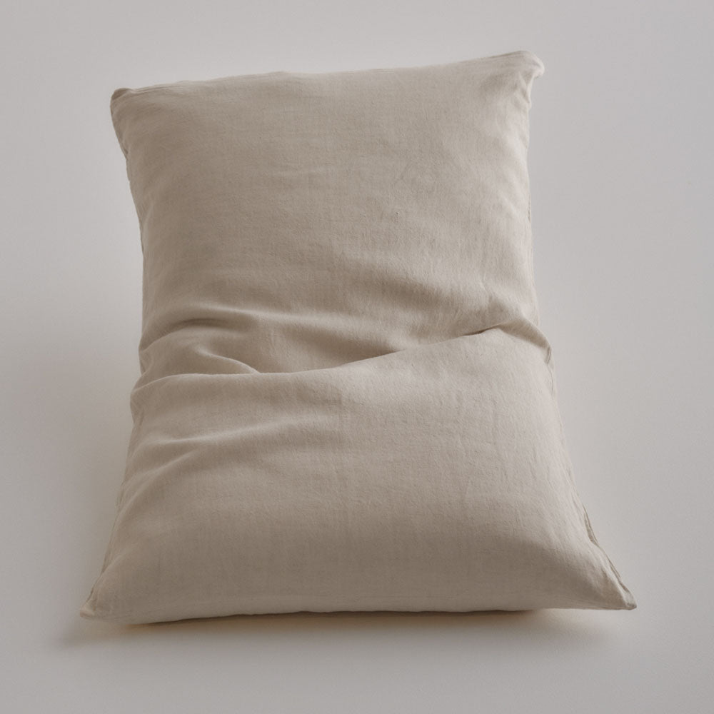 Basix Linen Pillowcase - Sable