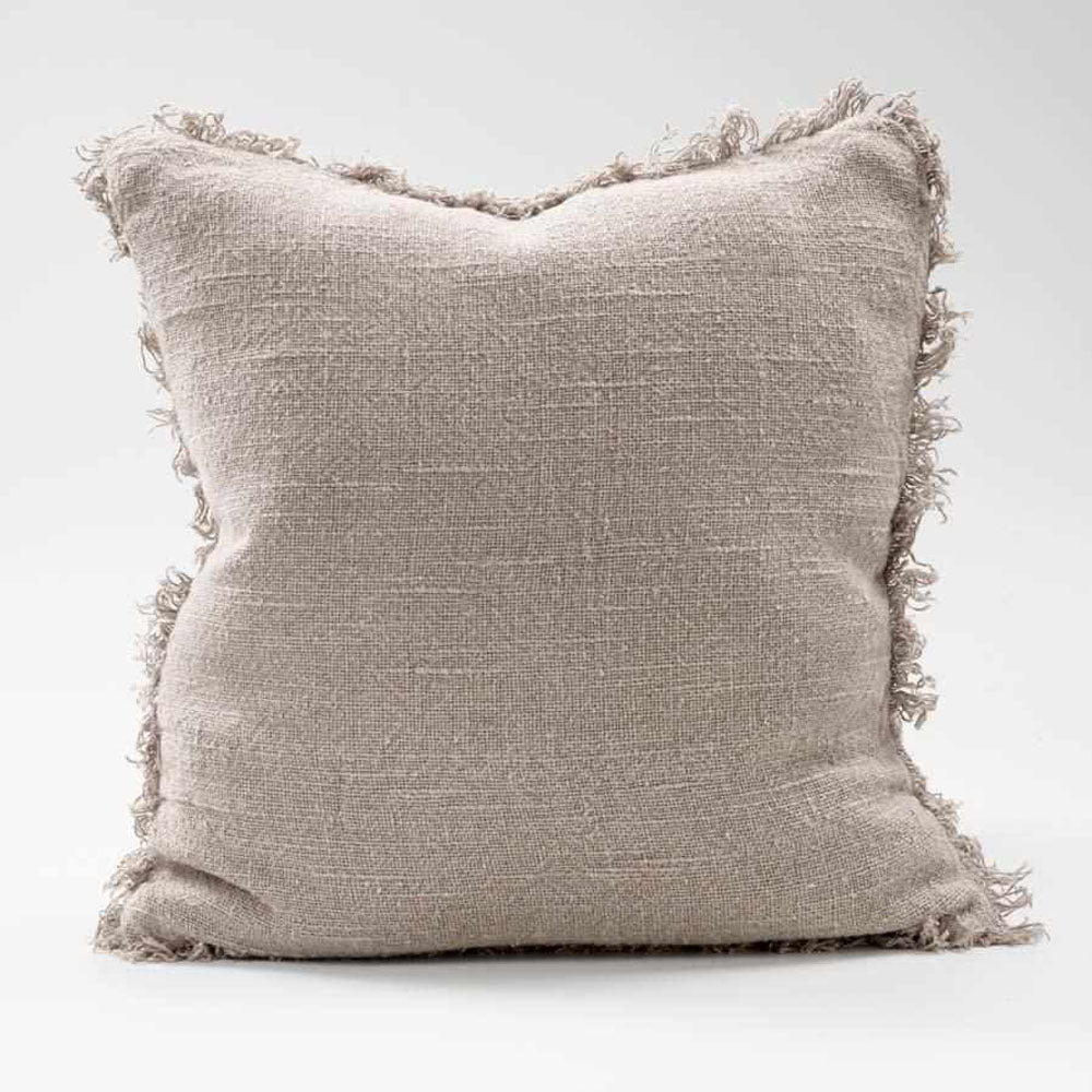 Bedouin Linen Cushion - Natural