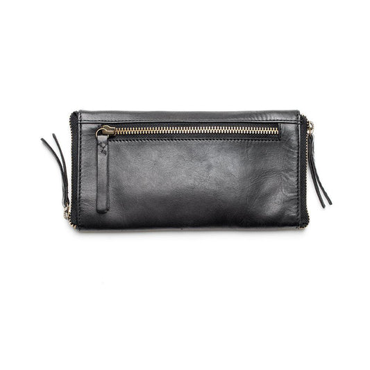 Black Leather Glasses Pouch