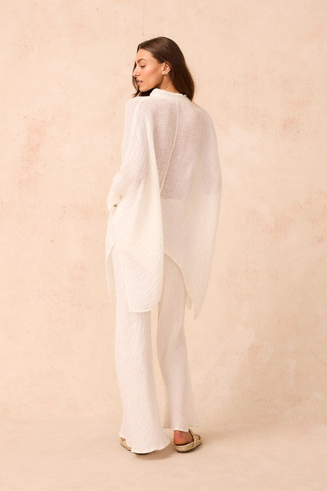 Boa Shirt - Rete Panna