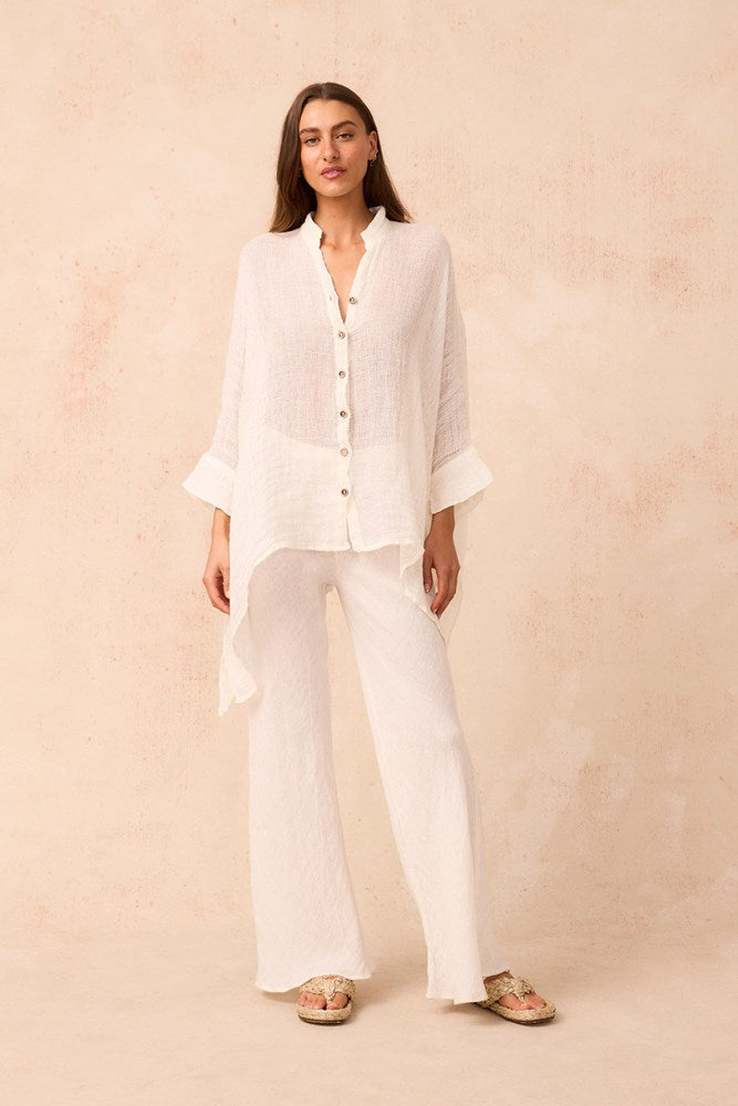 Boa Shirt - Rete Panna