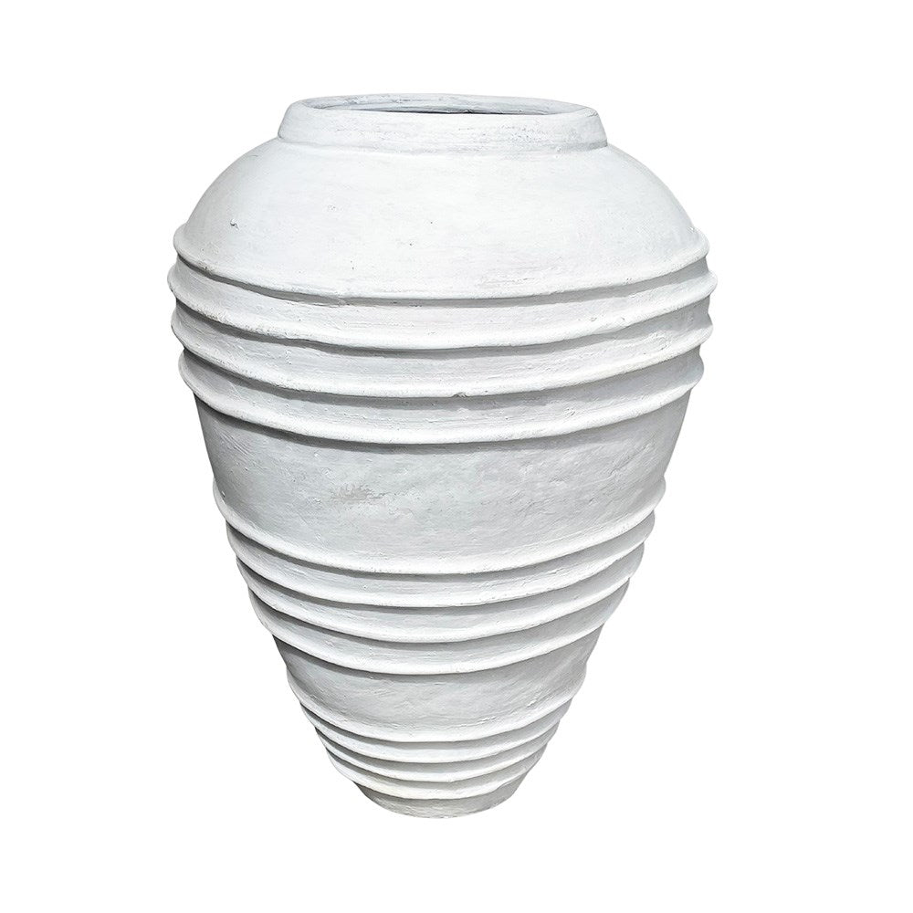 Bohai White Large Pot