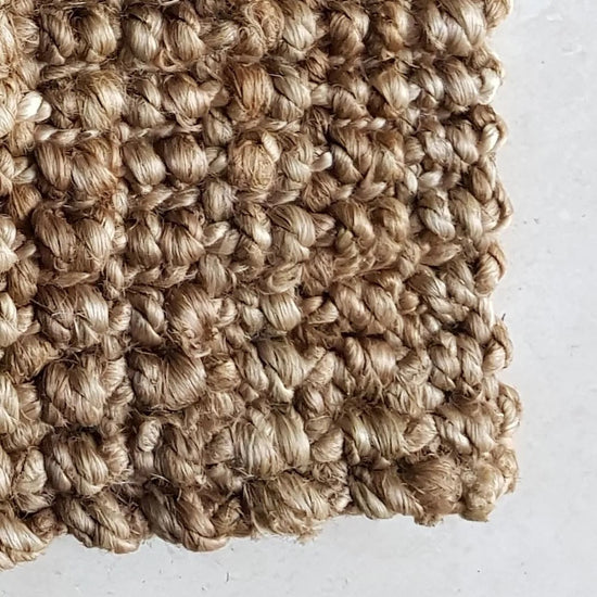 Boucle Rug - Silver-St Barts