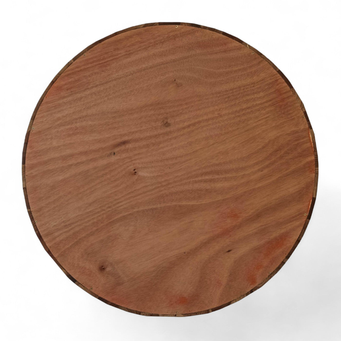 Brooklyn Round Timber Mirror - Large