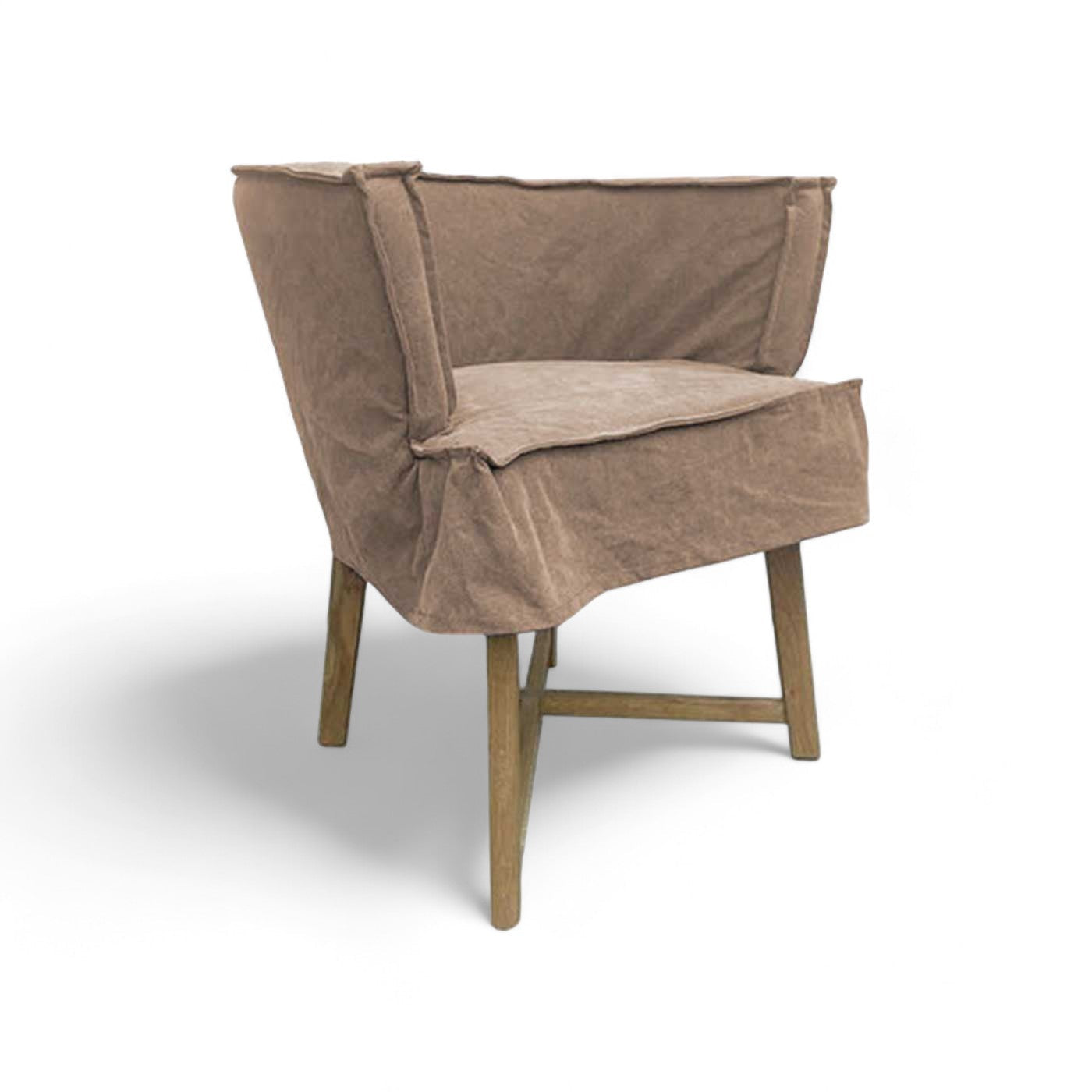 COVER Americana Dining Chair -Taupe Canvas